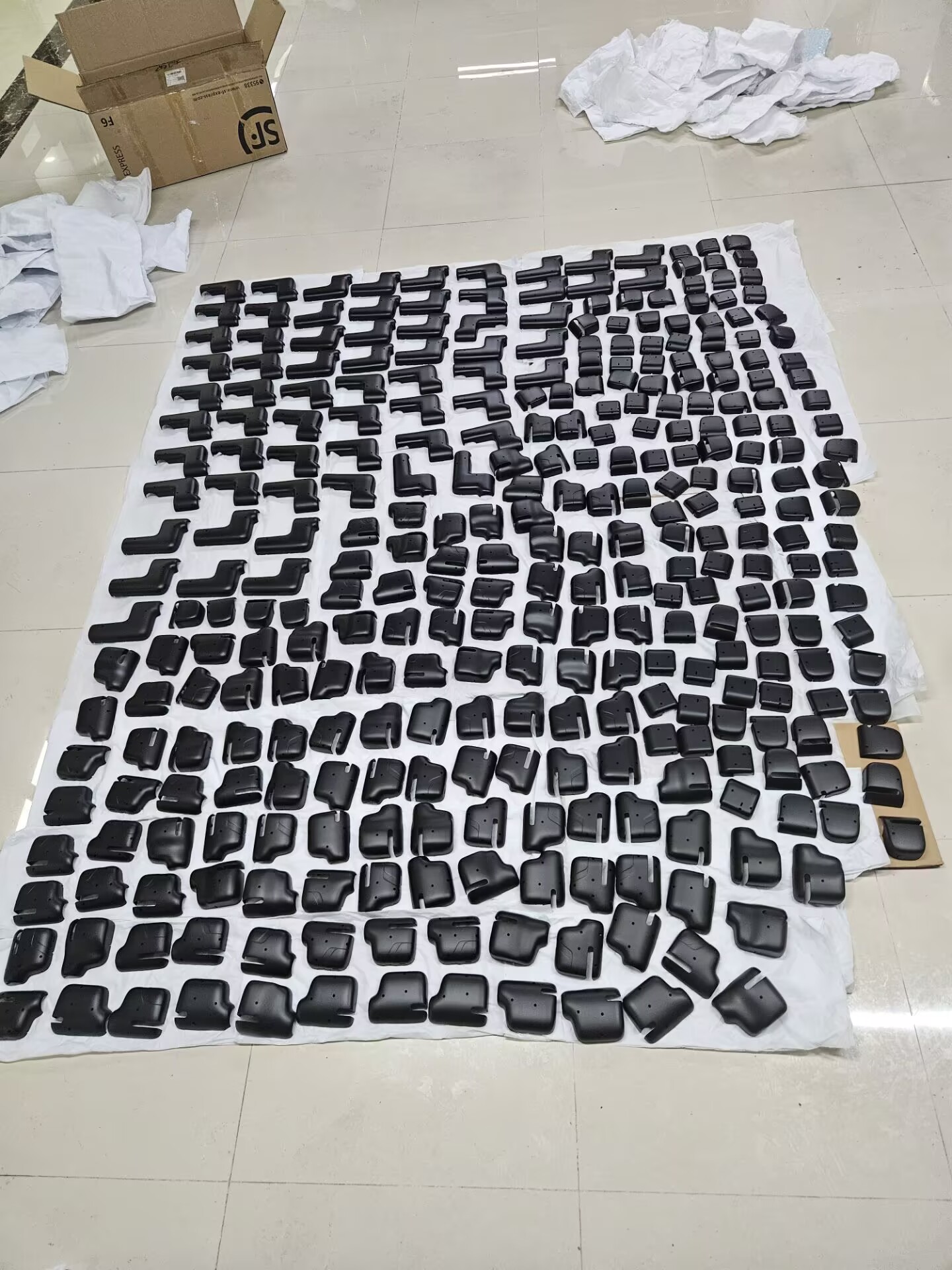 3D printed prototype parts with intricate lattice structures and detailed surface textures enabled by additive manufacturing